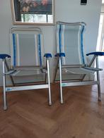 Dukdalf alu design verstelbare kampeerstoelen., Caravans en Kamperen, Ophalen, Zo goed als nieuw, Campingstoel