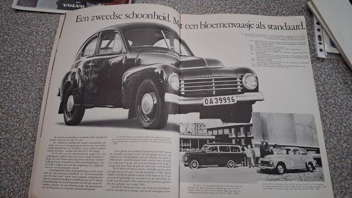 Oude Volvo Brochures - Set van 6 in Goede Staat, Boeken, Catalogussen en Folders, Gelezen, Ophalen of Verzenden