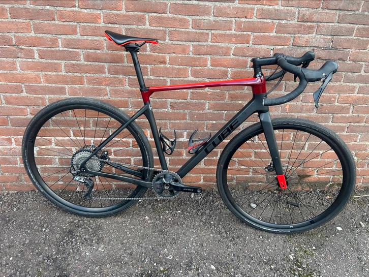 Cube Nuroad C:62 Pro Carbon/Red, Fietsen en Brommers, Fietsen | Racefietsen, Zo goed als nieuw, Overige merken, Meer dan 20 versnellingen