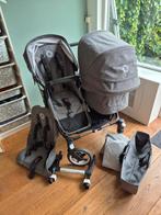 Kinderwagen Bugaboo Donkey 5 duo grijs, Ophalen, Zo goed als nieuw, Bugaboo