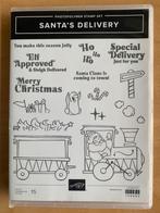 Stampin'Up! Santa's delivery incl. mallen (dies), Hobby en Vrije tijd, Kerst, Ophalen of Verzenden, Zo goed als nieuw