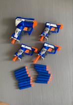Nerf set 4 guns, Ophalen of Verzenden, Gebruikt