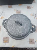 Emaille wolkjes pan stoompan vintage(3), Ophalen of Verzenden