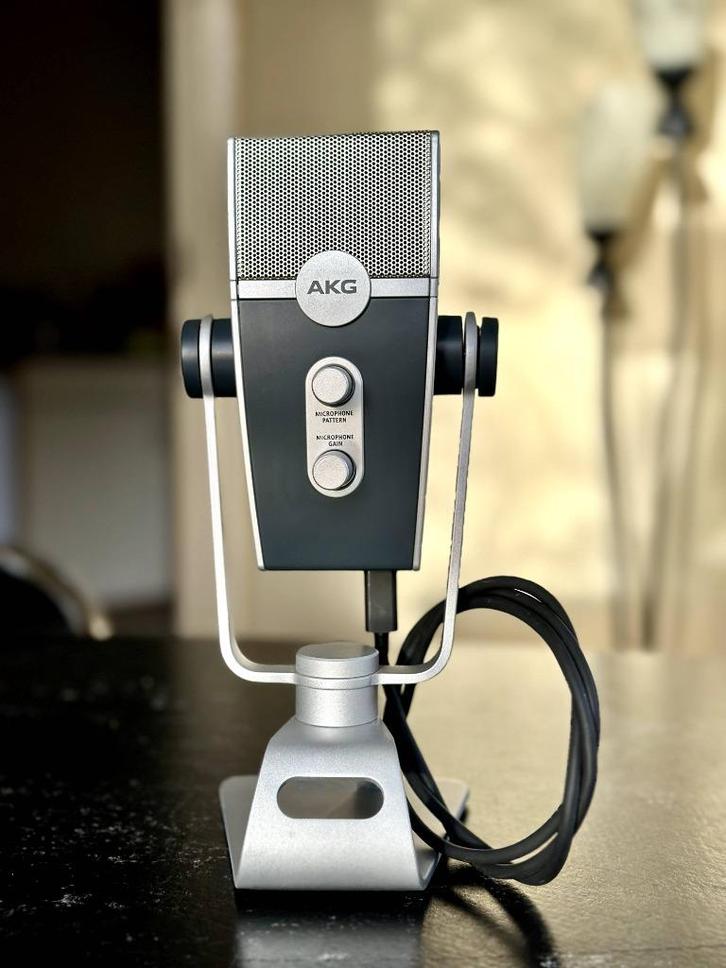 AKG Lyra USB microfoon – multi-pattern, als nieuw, Muziek en Instrumenten, Microfoons, Zo goed als nieuw, Studiomicrofoon, Ophalen of Verzenden