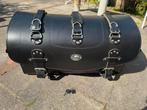 Robuuste leren topkoffer – 55 liter – motor/trike, Ophalen, Gebruikt