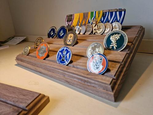 Coin en medaille display, Verzamelen, Militaria | Algemeen, Landmacht, Nederland, Ophalen of Verzenden