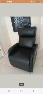 Nieuw leer Relax stressless fauteuil comfortable, Huis en Inrichting, Fauteuils, Ophalen of Verzenden, Nieuw