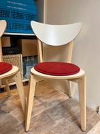 2 stevige IKEA eetkamer stoelen NORDMYRA Eetkamerstoel, wit, Ophalen, Zo goed als nieuw, Wit