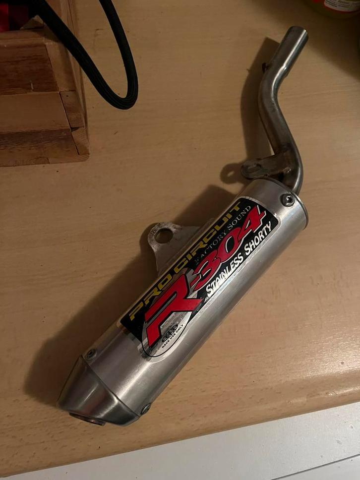 Pro circuit R-304 einddemper (shorty), Motoren, Onderdelen | Merk-onafhankelijk, Nieuw, Ophalen of Verzenden