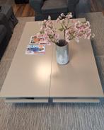 Rissna salontafel beige hoogglans €35 p.st. / €60 voor 2 st., Ophalen, Gebruikt, 50 tot 100 cm, 150 tot 200 cm