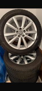 Originele Volkswagen velgen met continental banden ZGAN, Auto-onderdelen, Ophalen, 16 inch, 205 mm, Band(en)