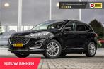 Ford Kuga 2.5 PHEV Vignale | Camera | Leder | Head-up, Gebruikt, 4 cilinders, Zwart, Hybride Elektrisch/Benzine