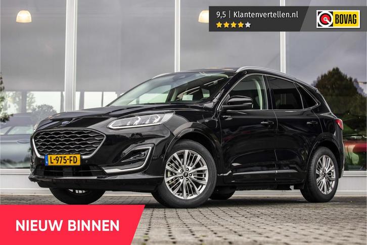 Ford Kuga 2.5 PHEV Vignale | Camera | Leder | Head-up, Auto's, Ford, Bedrijf, Te koop, Kuga, ABS, Achteruitrijcamera, Adaptive Cruise Control