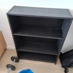 Zwarte Ikea boekenkast, 25 tot 50 cm, 100 tot 150 cm, 100 tot 150 cm, Met plank(en)
