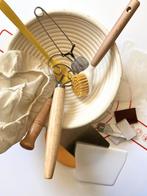 Complete zuurdesemstarterset inclusief ovale Banneton, Zuurdesem, Nieuw, Ophalen of Verzenden, Zuurdesem