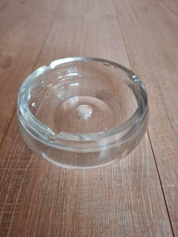 Vintage kristal glazen asbak. 1756 Gram. beschikbaar voor biedingen