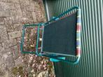 tuinstoel lafuma vintage klapstoel tuinstoelen set streep, Ophalen, Gebruikt