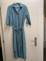 Nukus midi jurk in maat XS. Blauw met zilveren draad., Nieuw, Maat 34 (XS) of kleiner, Ophalen of Verzenden, Nukus