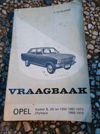 Opel Kadett B 1967 / 1973 Vraagbaak, Auto diversen, Handleidingen en Instructieboekjes, Ophalen of Verzenden