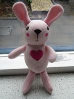 Licht roze konijn konijntje van PRIMARK baby meet ca 22 cm, Konijn, Ophalen of Verzenden, Zo goed als nieuw