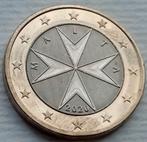 1 Euro 2020 Malta Munt Nieuwe Euromunt Tempeliers Kruis, Ophalen of Verzenden, Malta, 1 euro
