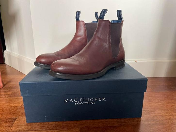 Mac Fincher chelsea boots, Kleding | Heren, Schoenen, Zo goed als nieuw, Boots, Bruin, Ophalen of Verzenden