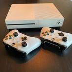 Xbox One S 500GB + 2 controllers en diverse games, Met 2 controllers, Xbox One S, Gebruikt, Ophalen of Verzenden