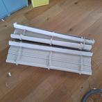 Houten jaloezieen wit 223 cm breed x 220 lang / jaloezie, Huis en Inrichting, Ophalen, Zo goed als nieuw, Wit, 200 cm of meer