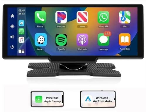 Podofo Draadloze Carplay Draagbare Autoradio 10.26" Carplay, Auto diversen, Autoradio's, Nieuw, Ophalen of Verzenden