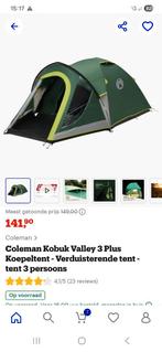 Coleman tent 3 persoons, Ophalen, Zo goed als nieuw