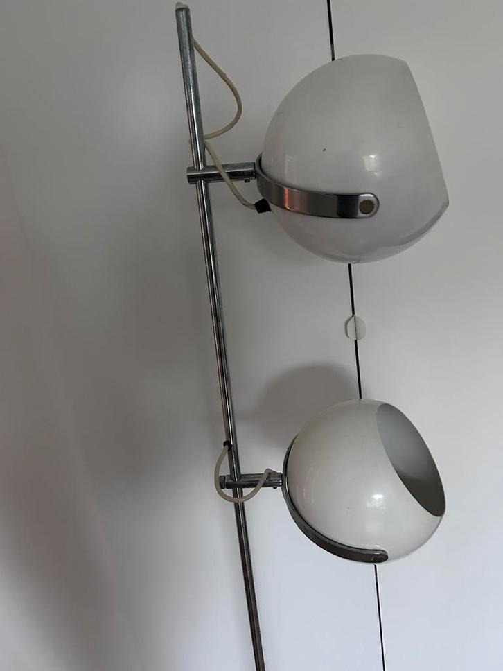 Vintage bol lamp, Huis en Inrichting, Lampen | Wandlampen, Gebruikt, Metaal, Ophalen