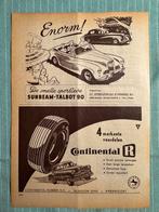 Advertentie 1954 Sunbeam Talbot 90, Verzenden, Zo goed als nieuw, Auto's