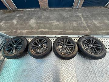 Set Velgen Banden Compleet Zwart Seat Skoda VW VAG 215 65 17 beschikbaar voor biedingen