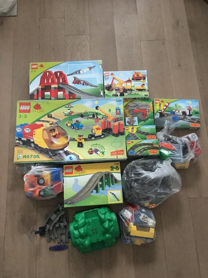 Lego Dupli Intelli Train, Kinderen en Baby's, Speelgoed | Duplo en Lego, Zo goed als nieuw, Duplo, Complete set, Ophalen of Verzenden