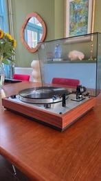Thorens TD-166 MK II | Volledig Geserviced | Custom Kast, Ophalen of Verzenden, Thorens