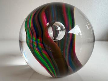 Serica Royal Leerdam Siem vd Marel Paperweight Multicolor 57 beschikbaar voor biedingen