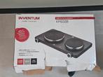 Inventum electrische kookplaat 2 pits, Witgoed en Apparatuur, Kookplaten, Ophalen, Vrijstaand, Elektrisch, 3 kookzones of minder