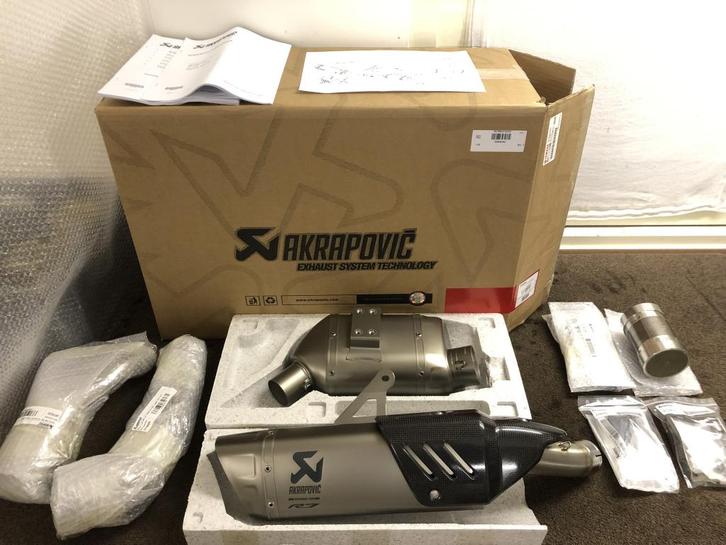 Akrapovic uitlaat systeem Yamaha YZF-R7 YZFR7 R7 2021-2023, Motoren, Onderdelen | Yamaha, Nieuw, Verzenden