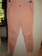 D1394 Yest mt 38 jeans skinny oudroze wax coated ritsjes, Maat 38/40 (M), Roze, Zo goed als nieuw, Yest