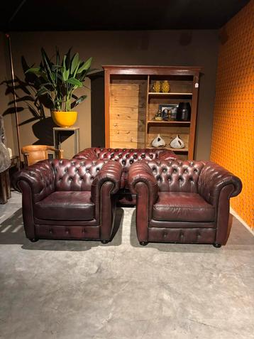 Chesterfield Bankstel 2+1+1 Mobel Art beschikbaar voor biedingen