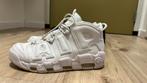 Nike Air More Uptempo Triple White, Ophalen of Verzenden, Zo goed als nieuw, Wit