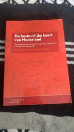 De bestuurlijke kaart van Nederland, Ophalen of Verzenden, Zo goed als nieuw