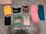 Meisjes kledingpakket maat 134 - 140, Kinderen en Baby's, Kinderkleding | Maat 134, Ophalen of Verzenden, Zo goed als nieuw, Meisje