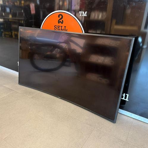 Samsung UE55MU6220W 4K Curved Smart TV | Ex voet | Incl Muur, Audio, Tv en Foto, Televisies, Zo goed als nieuw