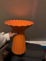 Oranje HEMA Vaas - Zeer Mooi!, Ophalen, Aardewerk of Porselein, Oranje, Zo goed als nieuw
