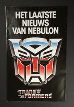 Transformers "Nieuws Van Nebulon" PosterCatalogus '87 HASBRO, Gebruikt, Overige generaties, Verzenden, Overige rassen