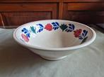 Boerenbont schaal/kom op voet (societé ceramique 483a), Gebruikt, Ophalen of Verzenden, Schaal of Schalen, Aardewerk