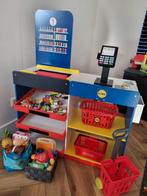 Playtive Lidl Houten Supermarkt winkel met Accessoires, Ophalen of Verzenden, Gebruikt, Jongen of Meisje