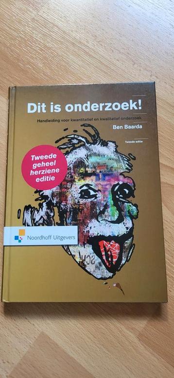 Dit is onderzoek! - Ben Baarda beschikbaar voor biedingen