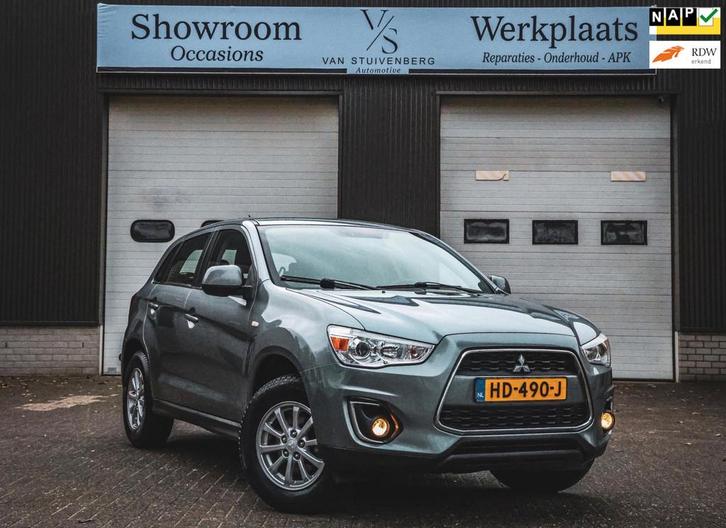 Mitsubishi ASX 1.6 Cleartec Bright APK TREKHAAK AIRCO CRUISE, Auto's, Mitsubishi, Bedrijf, Te koop, ASX, ABS, Airbags, Airconditioning